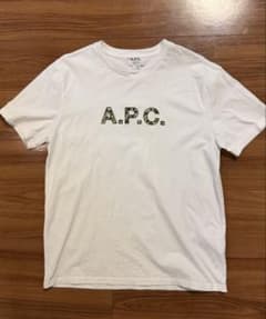 A.P.C. リバディ ロゴ Tシャツ カモ Lサイズ - メルカリ