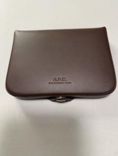 A.P.C JOSH コインケース パスケース カードケース ダークブラウン