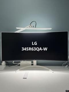 LG Monitor モニター ディスプレイ 34SR63QA-W 34インチ - メルカリ