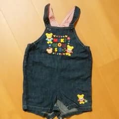 ミキハウス オーバーオール　90センチのサムネイル