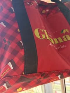限定とても可愛い便利♥️LOTTE Ghana Milkチョコトートバッグジムなど