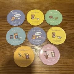 リラックマ 30周年記念 コースター 8枚セットCAFÉ de CRIÉ非売品のサムネイル