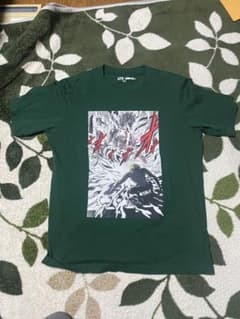 UNIQLO UT 進撃の巨人 Tシャツ グリーン Lサイズのサムネイル