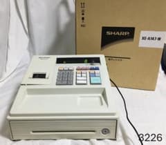 権*六様 SHARP シャープ 電子レジスター XE-A147-W 本体 - メルカリ