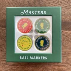 新品未使用 Masters ボールマーカー 4個セットのサムネイル