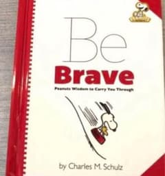 スヌーピー　洋書　絵本　Be Brave (値下げ予定なし)のサムネイル