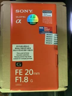 ソニー sony レンズ SEL20F18Gのサムネイル