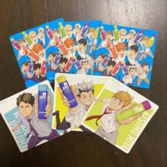 ハイキュー‼︎　シーブリーズ　ステッカーセットのサムネイル