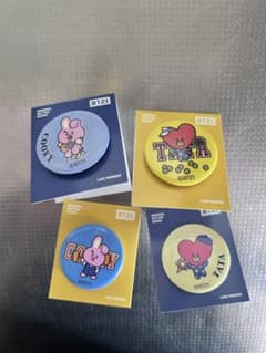 BTS まとめ売り　スローガン　缶バッチ　BT21 BT21の缶バッジ - メルカリ