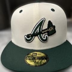 New Era 59FIFTY Braves キャップ 7 3/8のサムネイル