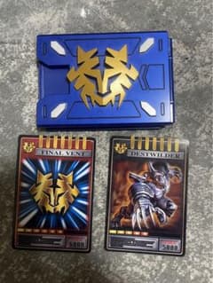 仮面ライダー 龍騎 CSM カードデッキ アドベントカード　タイガ セットのサムネイル