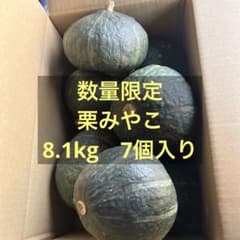 8.1kg 熟成かぼちゃ 栗みやこ 茨城県産 ご家庭用のサムネイル