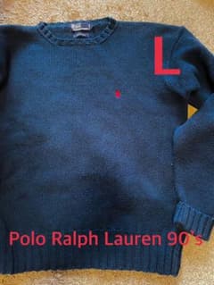 限定価格！Polo Ralph Lauren 90’s コットンニットのサムネイル