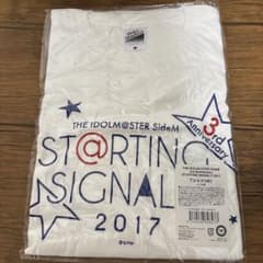 [신품] 아이돌 마스터 SideM 3rd 라이브 T 셔츠 M 사이즈 화이트