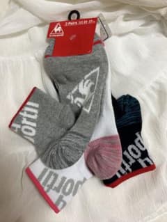 新品未使用　le coq sportif ソックス 3足セット 25-27cmのサムネイル