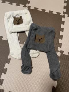 GAP Baby くまさんタイツ 70（6ヶ月〜12ヶ月）2点セットのサムネイル