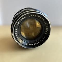 Rikenon 55mm f/1.7 単焦点レンズ Rikenon 55mm f/1.7 単焦点レンズ - メルカリ
