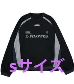 BABYMONSTER DRIP ポップアップ スウェットシャツ黒Sサイズ - メルカリ