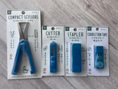とっても小さい　ハサミ　カッター　ホッチキス　修正テープ　文房具　入学　準備のサムネイル