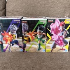 HUNTER×HUNTER フィギュア 3種セット ゴン キルア ヒソカ GI編 - メルカリ