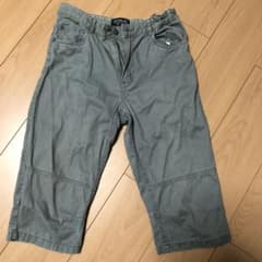 H&M男子七分丈パンツ（US13-14Y）カーキのサムネイル