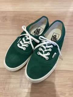 VANS オーセンティック スエード グリーン 23cmのサムネイル