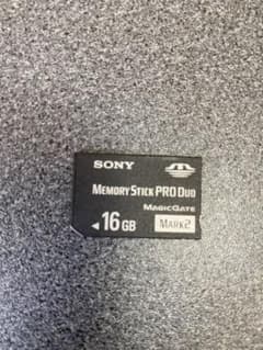 メモリースティックプロデュオ　memory stick PRO Duo 16GBのサムネイル