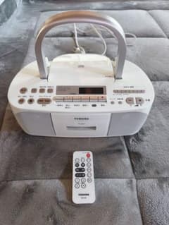 TOSHIBA CDラジカセ ハンドル付きのサムネイル