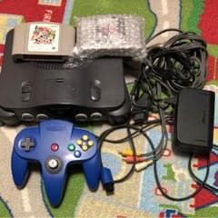【値下げ】任天堂64 一式 スマブラ ゼルダ コントローラーのサムネイル