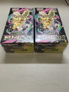 シュリンク付き。ポケモンカードゲーム メガドリームex 2BOXセット