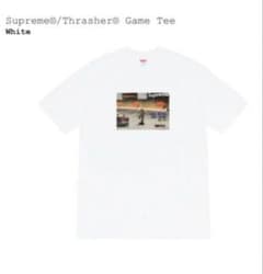 Supreme Thrasher Game Tee Whiteのサムネイル