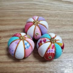 てまり×3　ハンドメイドのサムネイル