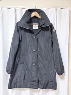 美品】MONCLER CREME ナイロンスプリングコート ブラック 2WAY - メルカリ