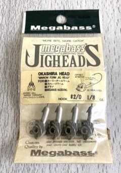 未開封】Megabass Okashira Head ジグヘッド 4個入り - メルカリ