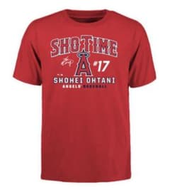 大谷翔平 LAエンゼルス ショータイム Tシャツ アメリカユースSサイズのサムネイル