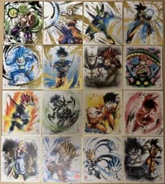 ドラゴンボール 色紙ART 16枚セットのサムネイル