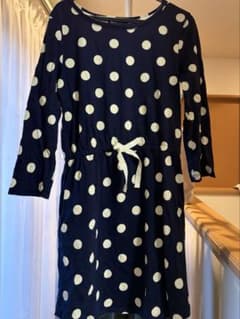 GapKids ドット柄ワンピース 140cmのサムネイル