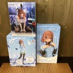 新品未開封 五等分の花嫁 中野三玖 フィギュア 3種セット - メルカリ