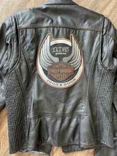 最終価格 純正 HARLEY DAVIDSONハーレーダビッドソンライダース本革のサムネイル
