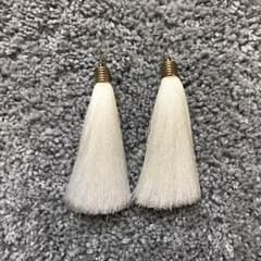 フリンジピアス ホワイト MURUAのサムネイル