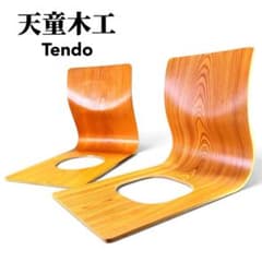 天童木工 木製 曲木 座椅子 2脚 TENDO 旧ロゴ ヴィンテージ - メルカリ