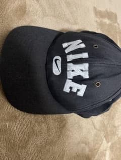 90s NIKE 6パネル スナップバック キャップ 黒 ナイキ ビンテージのサムネイル