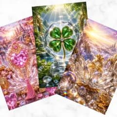 金運上昇】開運アート 恋愛 幸運 A4写真 3枚セット 額縁なし - メルカリ