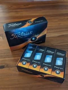 【新品】Titleist Pro V1 ゴルフボール 1ダース【未使用】のサムネイル