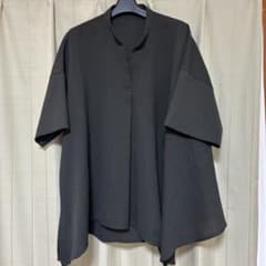 AMERICAN HOLIC スキッパー半袖ブラウス ブラックのサムネイル