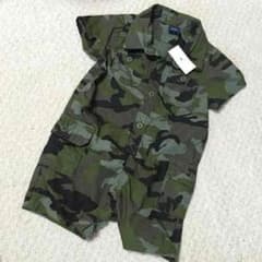 on-y-va様専用  baby Gap  カモフラ 迷彩  つなぎ ロンパースのサムネイル