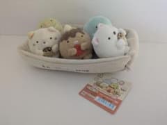 [스미코구라시 SHOP 한정]스미코구라시 타코야키 봉제인형 6장 세트