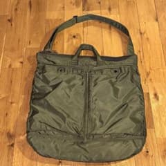 n*n様 ANATOMICA トートバッグ ヘルメットバッグ　オリーブグリーンのサムネイル