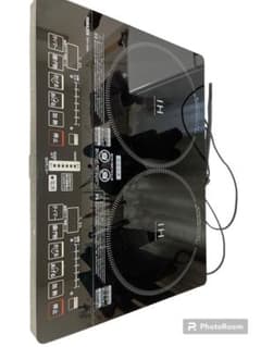 IHコンロ　2口　YAMAZEN YEH-1456のサムネイル