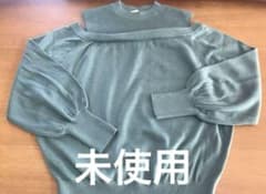 GALENA ガレナ　可愛いニット　グリーン　オフショルダー ニットのサムネイル